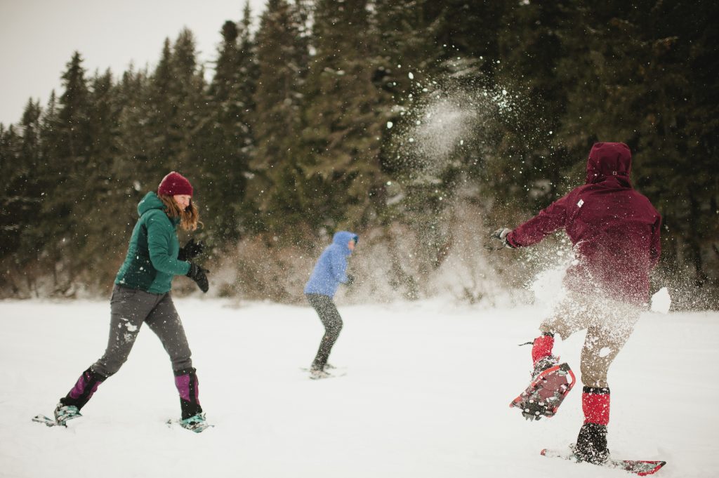 Snowball fight