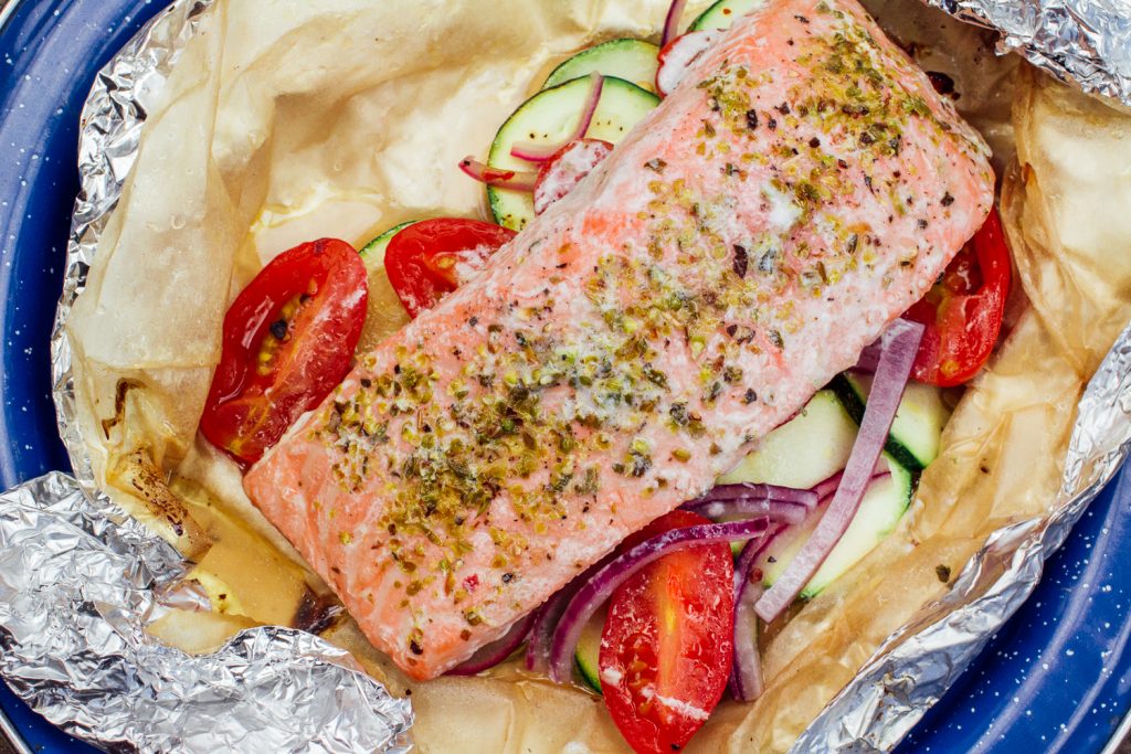 cooked salmon