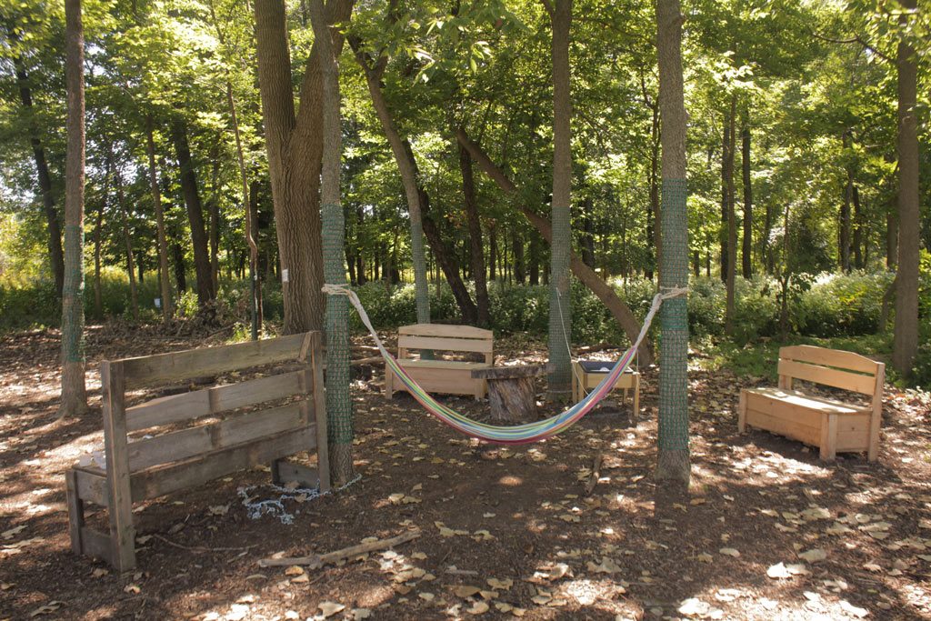 Nature Play Area at West Ridge