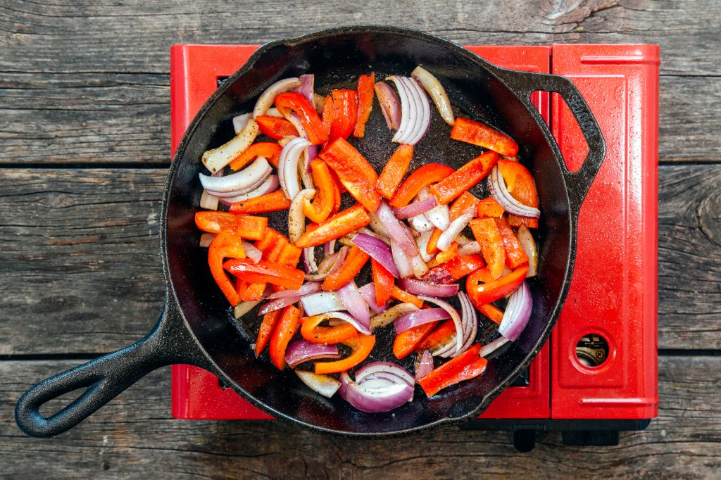 Fajita Steak Salad Veggies