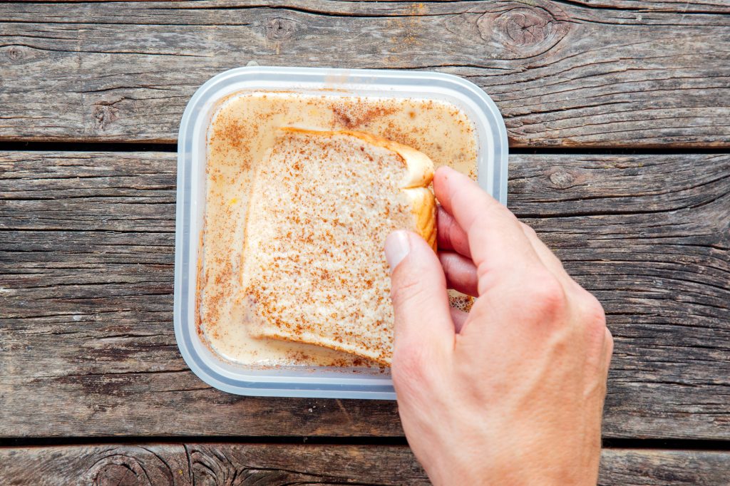 French toast in batter