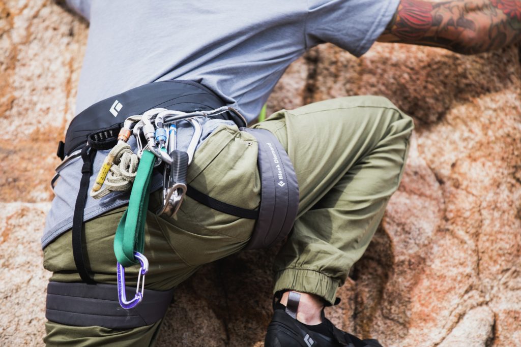 rei mens climbing harness