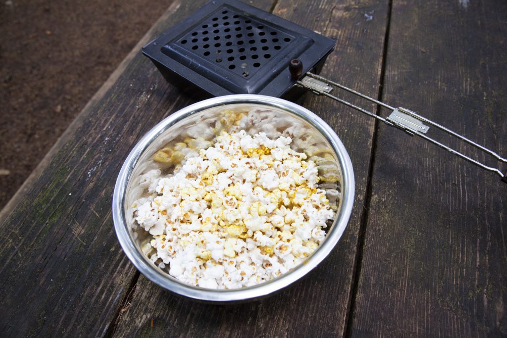 Campfire popcorn