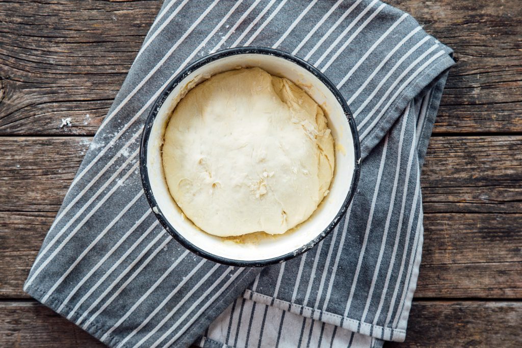 Pie iron pizza dough