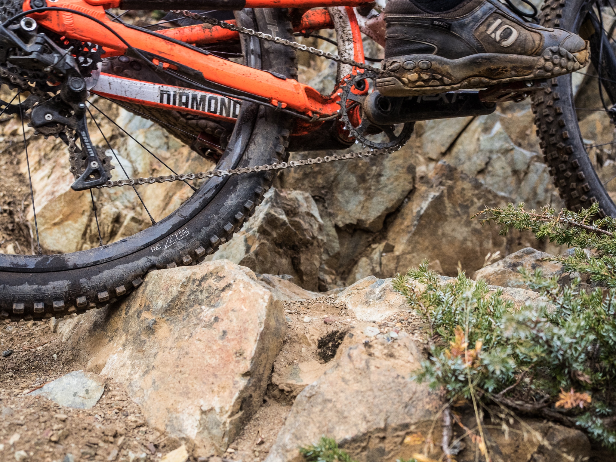 27.5 wheelset online on 26 frame