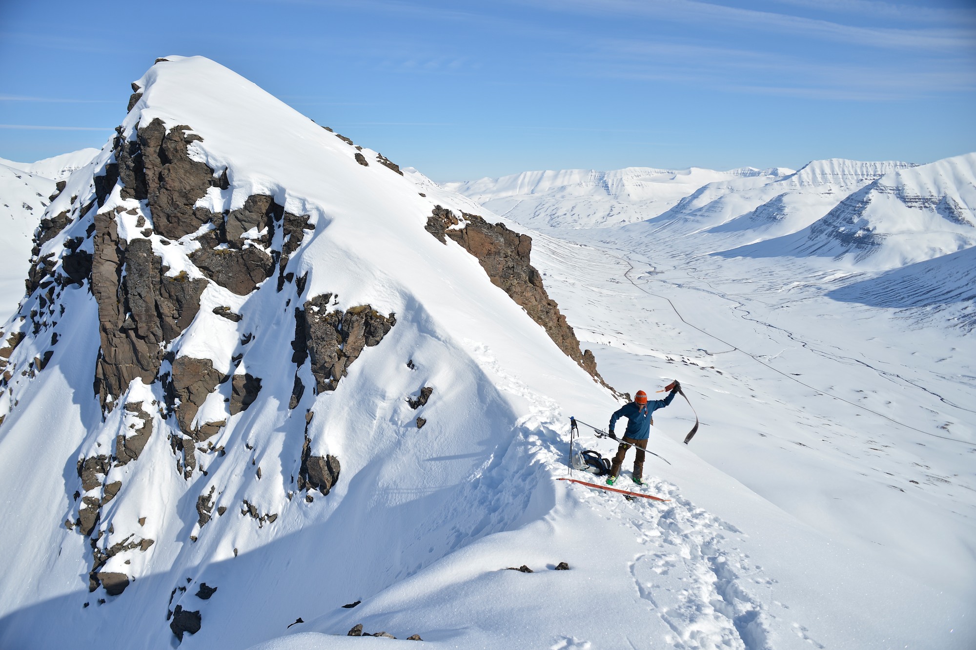 Arctic Sojourn: Backcountry Skiing on Iceland's Troll Peninsula