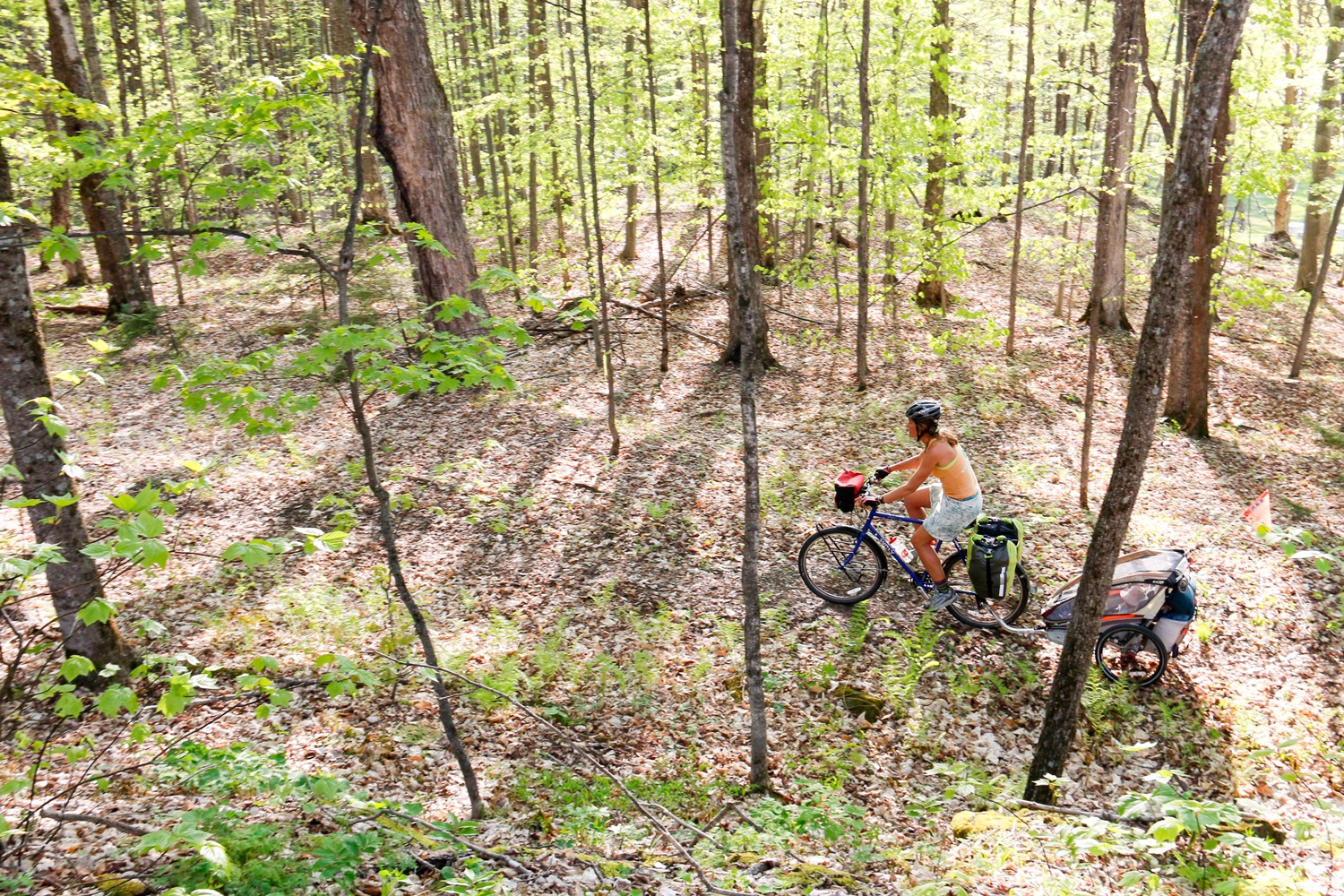 bikepacking with kids
