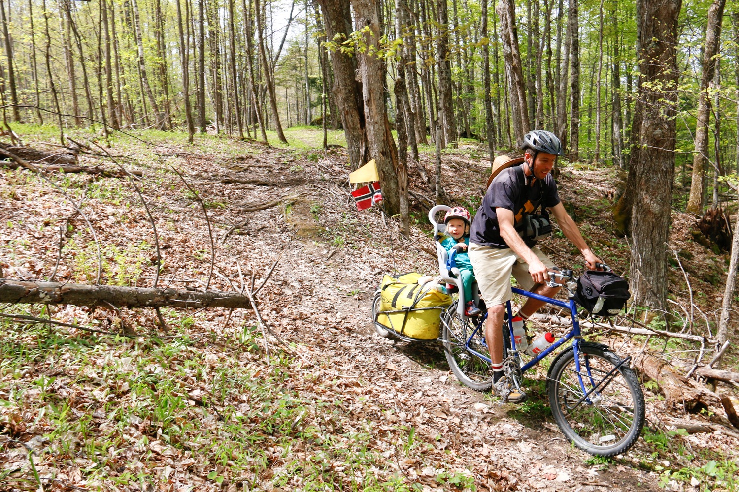 bikepacking with kids