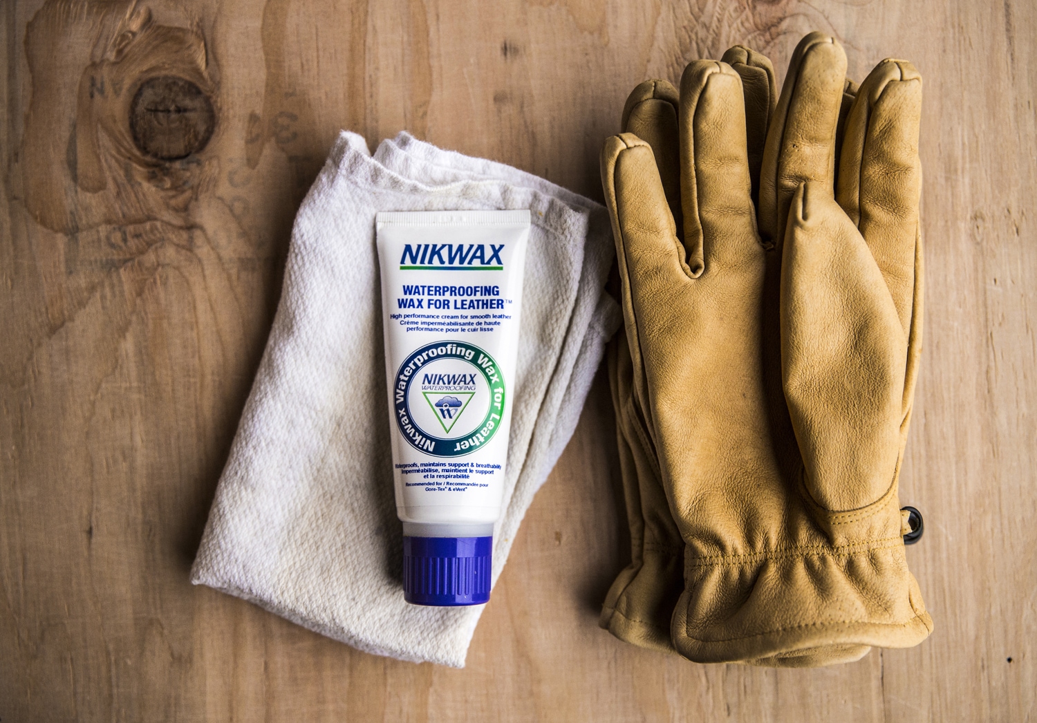 leather glove care