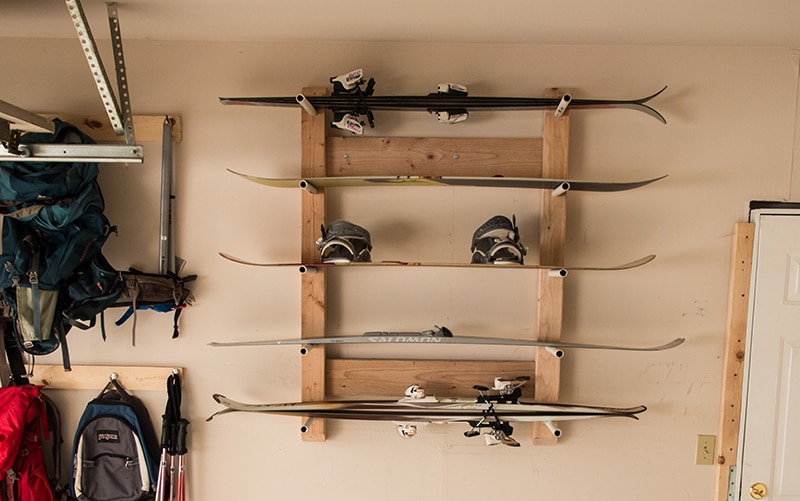 DIY: How to Build a Ski and Snowboard Rack - Uncommon Path – An REI Co ...