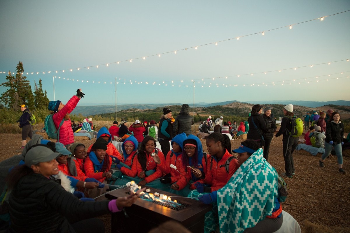 GirlTrek leaders at Outessa