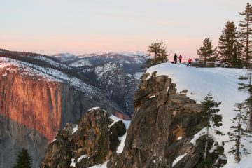 Dewey Point with El Capitan in the background, Yosemite, California"