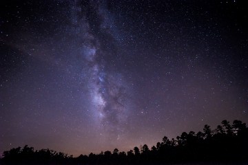 The night sky