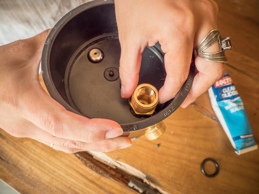 Install the spigot
