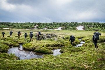 Big City Mountaineers with partner “I Have a Dream” Foundation of Boulder Country on a weeklong backpacking trip in the Flat Top Wilderness, CO