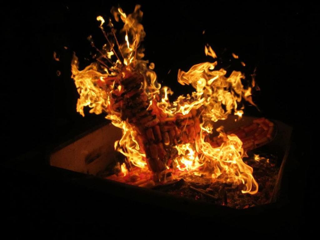 Twinkies burning