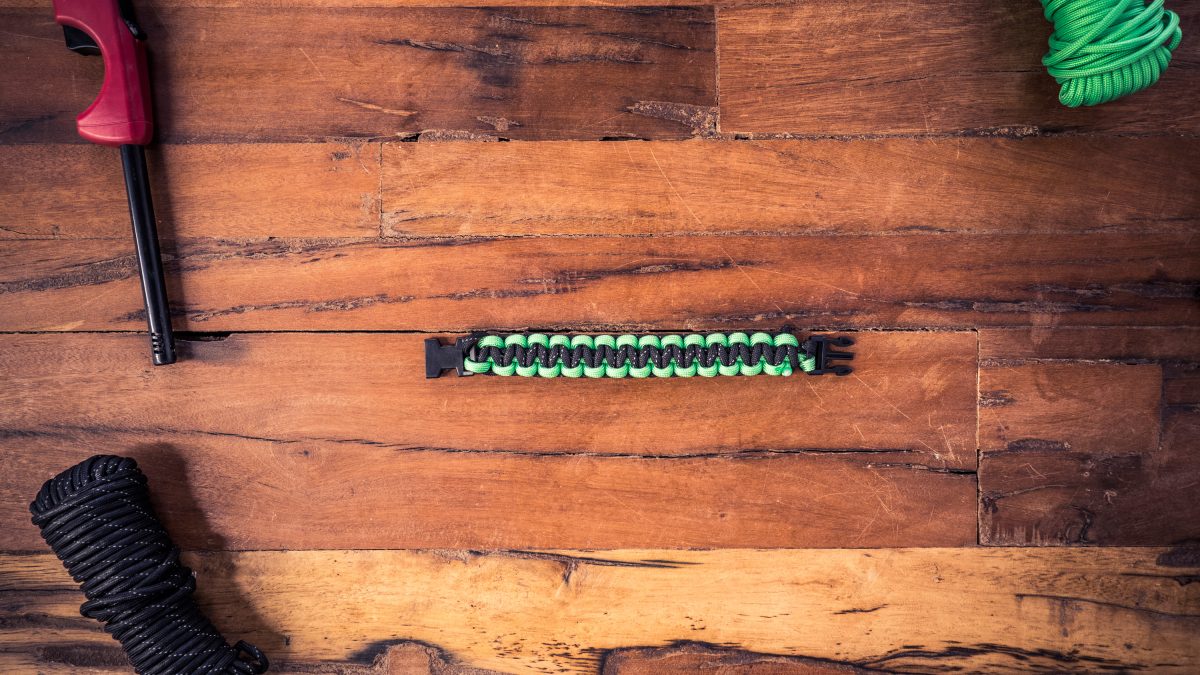 DIY Paracord Bracelet - One Little Project