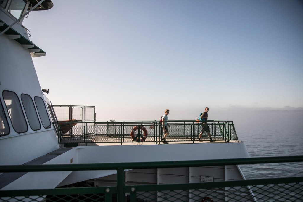 Ferry crossing to Vashon Island