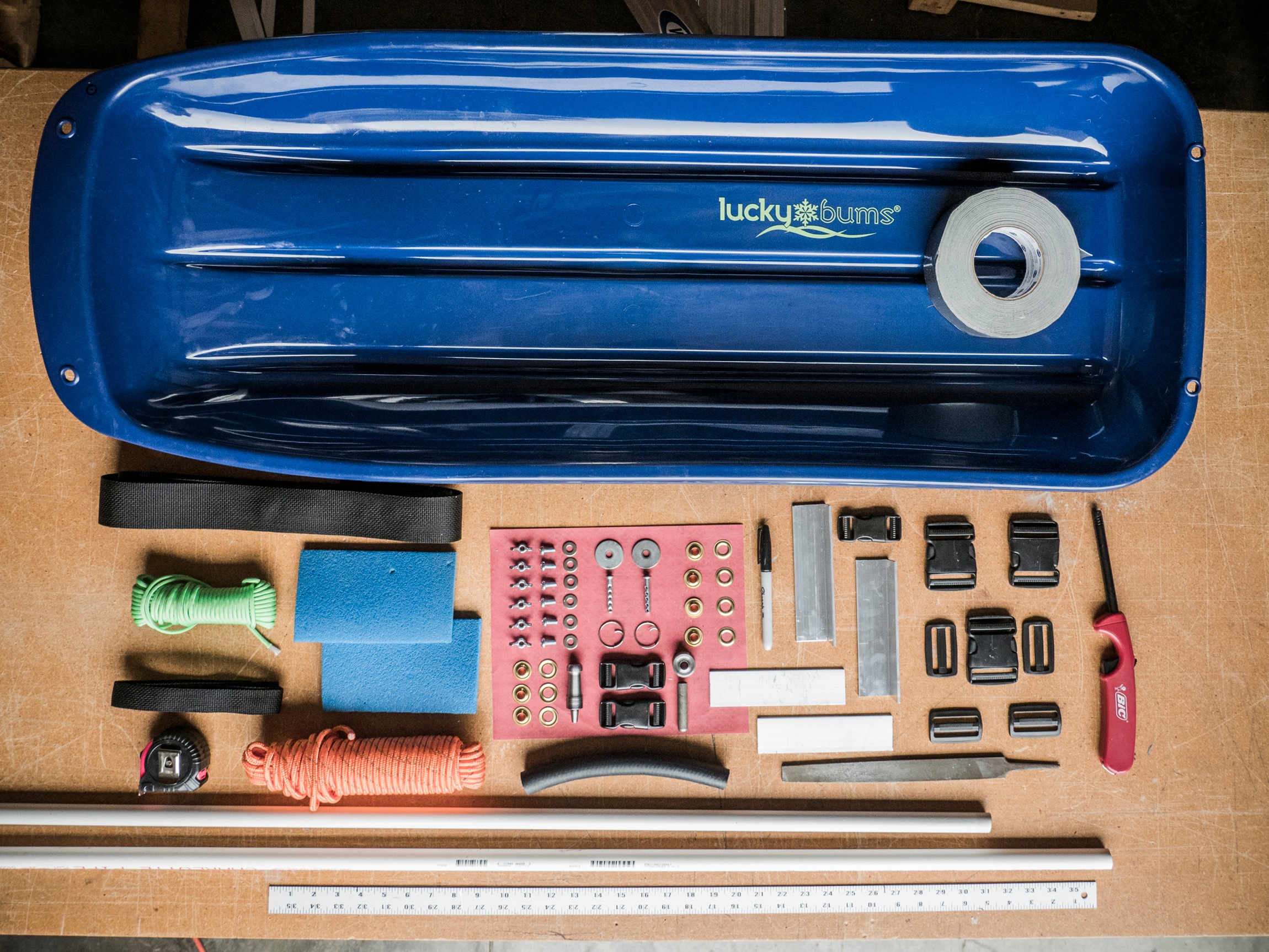 diy sled pulling harness