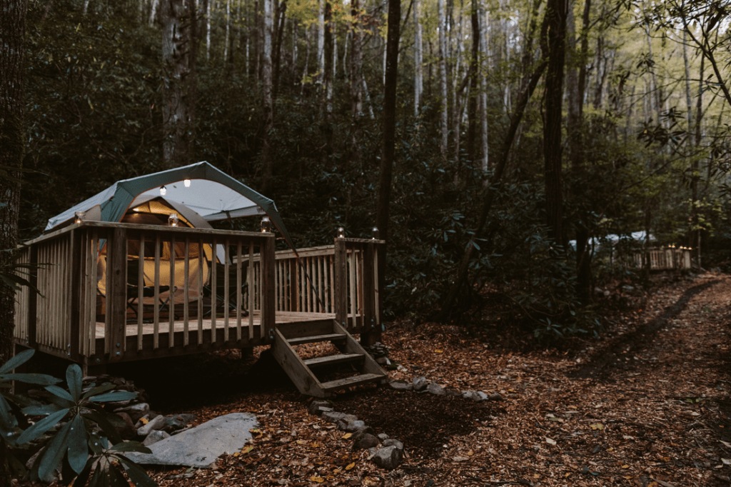 Great Smoky Mountains tent