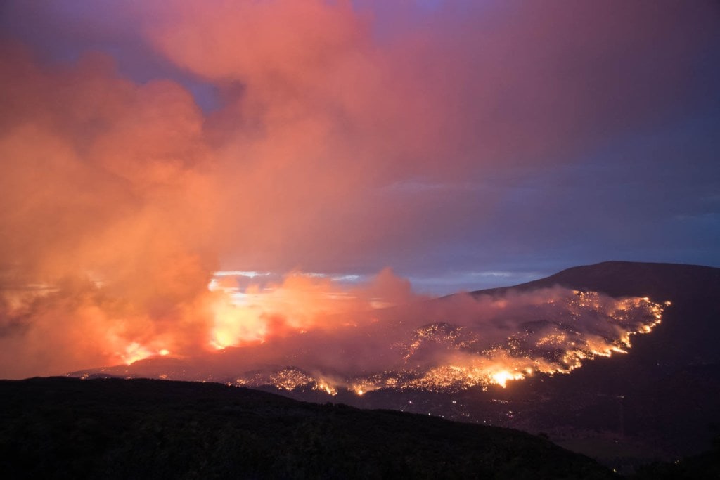 Lake Christine Fire