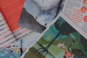 Different submissions for the Force of Nature zine.