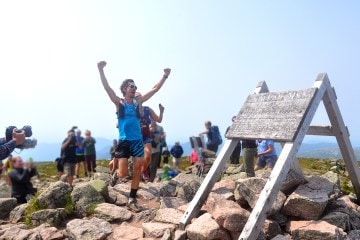 Scott Jurek on the Appalachian Trail.
