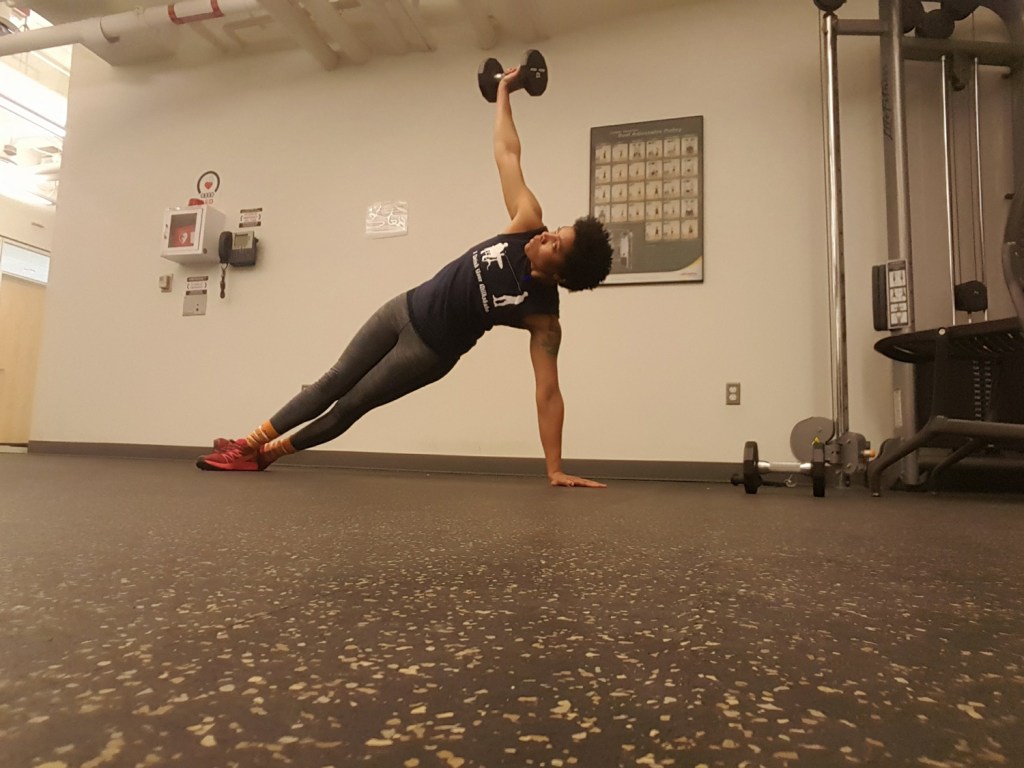 The author combined running and weight-training in downtown Washington, D.C. to prepare her for the high-altitude climb. 