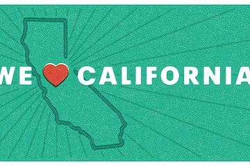 We love CA graphic