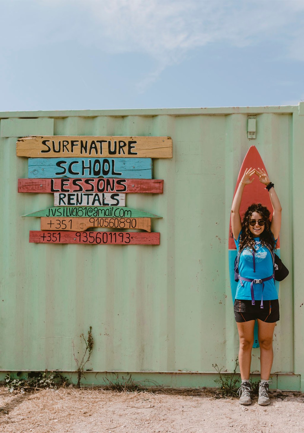 Surf school.