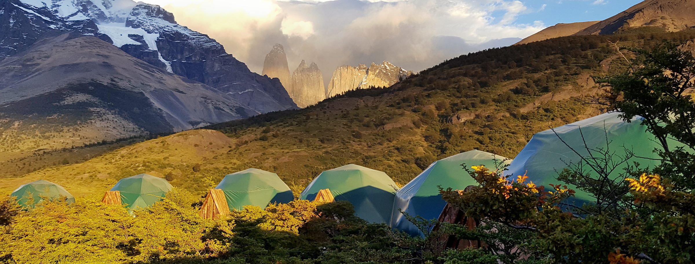 Patagonian biomes of southern Chile and Argentina (Note: Northern limit