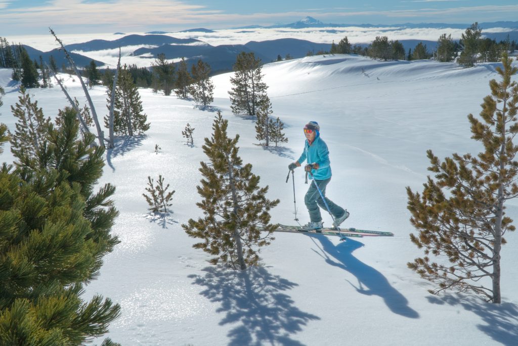 Laura Skiing