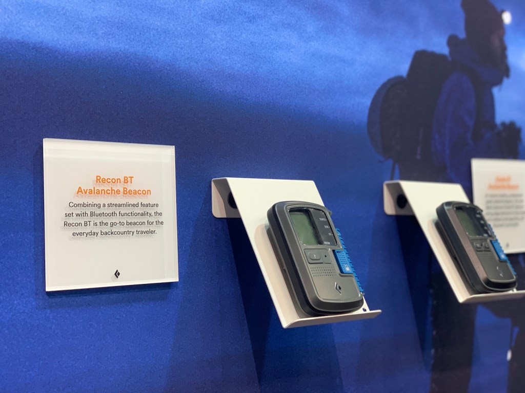 New Bluetooth-compatible beacons from Black Diamond. 
