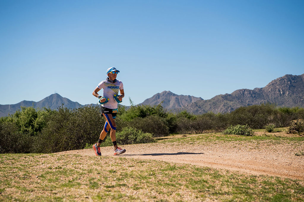Darcy Piceu at the Javelina 100