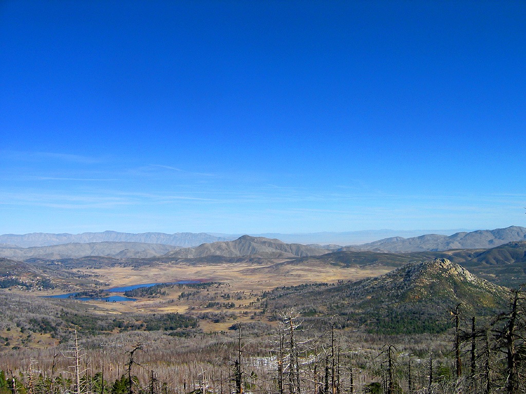 View of Lake Cuyamaca.