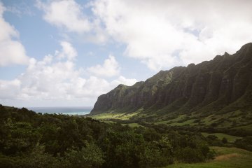 Scenic view in Hawaii