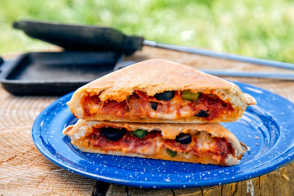 Camp Recipe Pie Iron Pizza Pocket REI Path