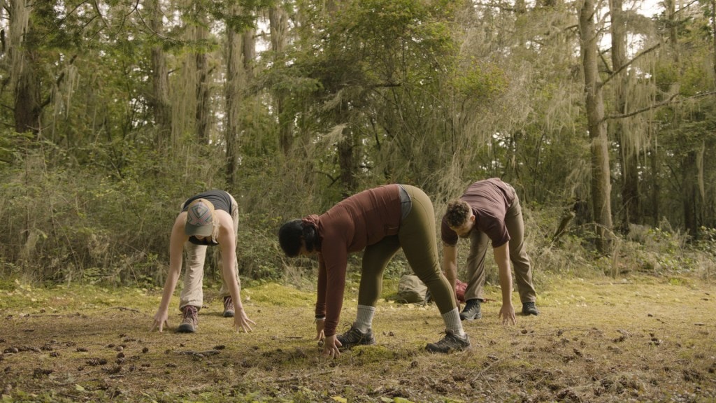 Pyramid Pose to Standing Split Squat