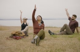 CorePower x REI yoga videos, yoga for hiking