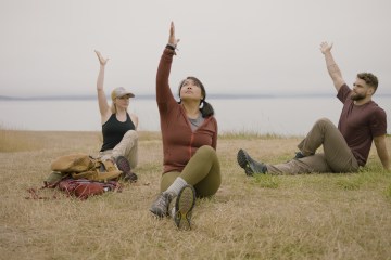 CorePower x REI yoga videos, yoga for hiking