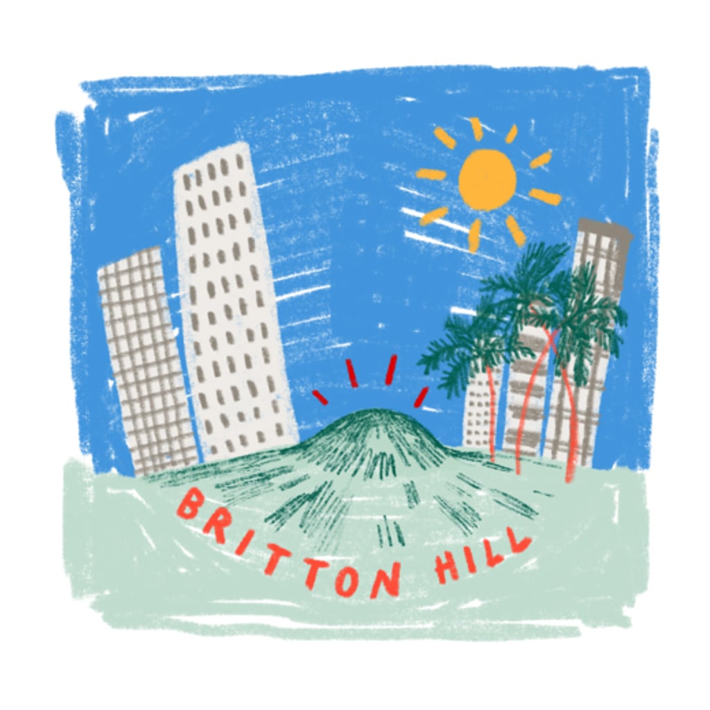 Illustration of Britton Hill in Florida
