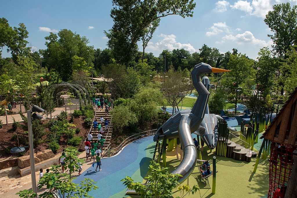 Gathering Place in Tulsa, Oklahoma
