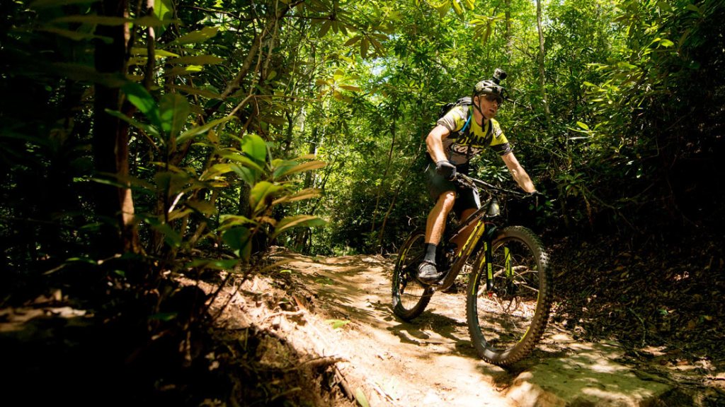 Trails like this are the reason Asheville is one of the biggest cycling destinations in the East.