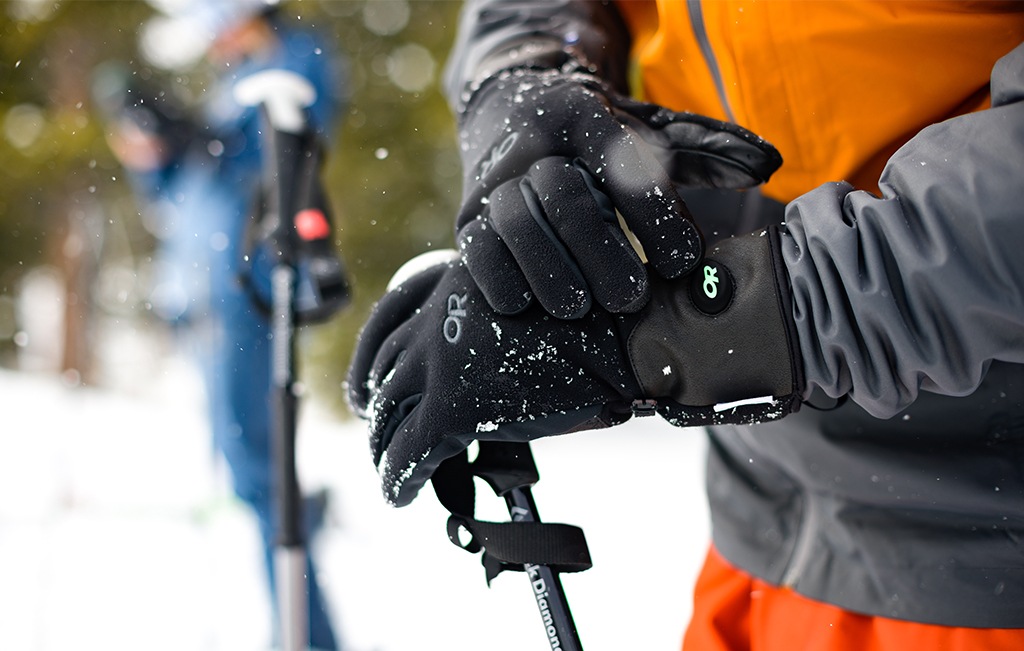 Outdoor Research Gripper Heated Sensor Gloves