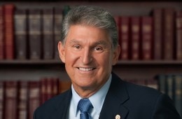 A headshot of Senator Joe Manchin