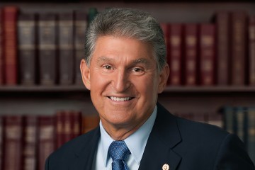 A headshot of Senator Joe Manchin