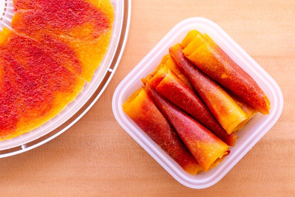 Camp Recipe TieDye Fruit Leathers REI Coop Journal