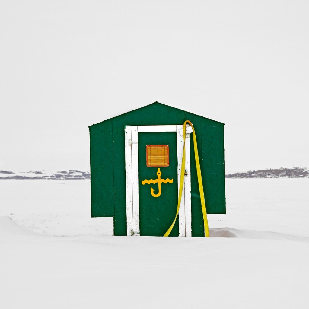 Portraits of Canada's Ice Fishing Huts, Travel