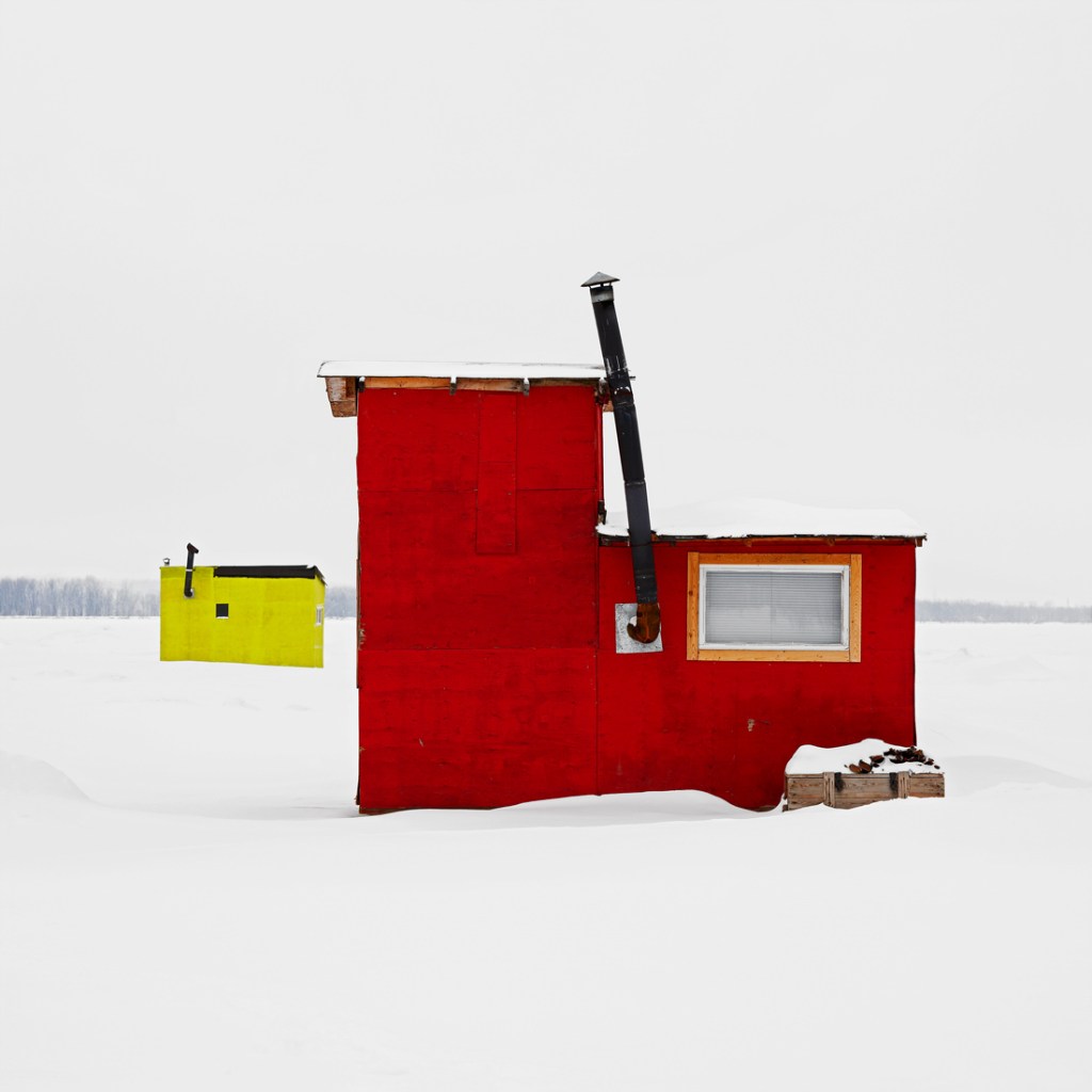 Portraits of Canada's Ice Fishing Huts, Travel