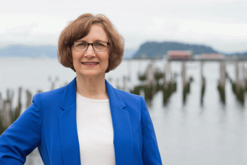 Official headshot for Representative Bonamici
